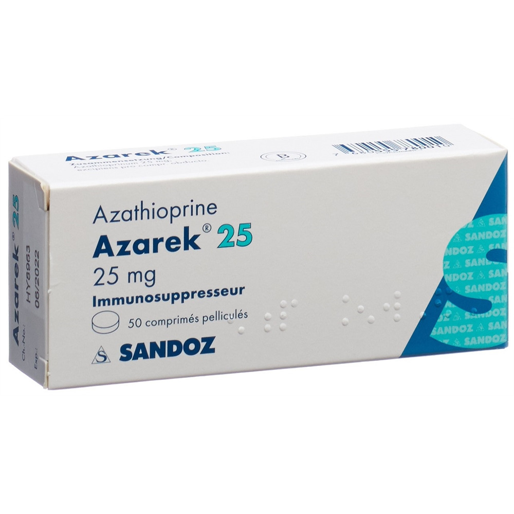 AZAREK cpr pell 25 mg blist 50 pce, image 2 sur 2