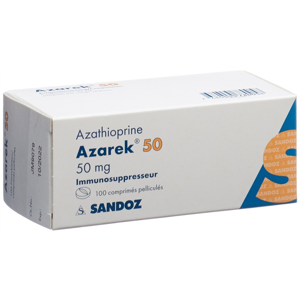 AZAREK cpr pell 50 mg blist 100 pce, image 2 sur 2