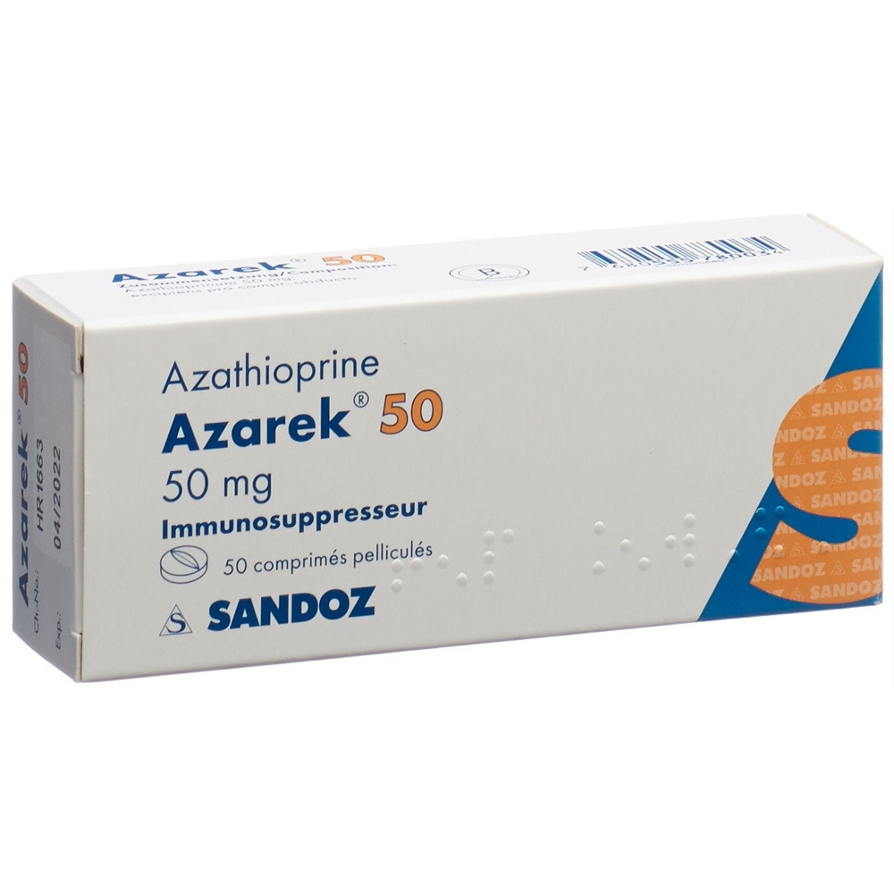 AZAREK cpr pell 50 mg blist 50 pce, image 2 sur 2