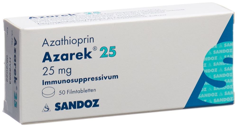 AZAREK Filmtabl 25 mg Blist 50 Stk, Hauptbild