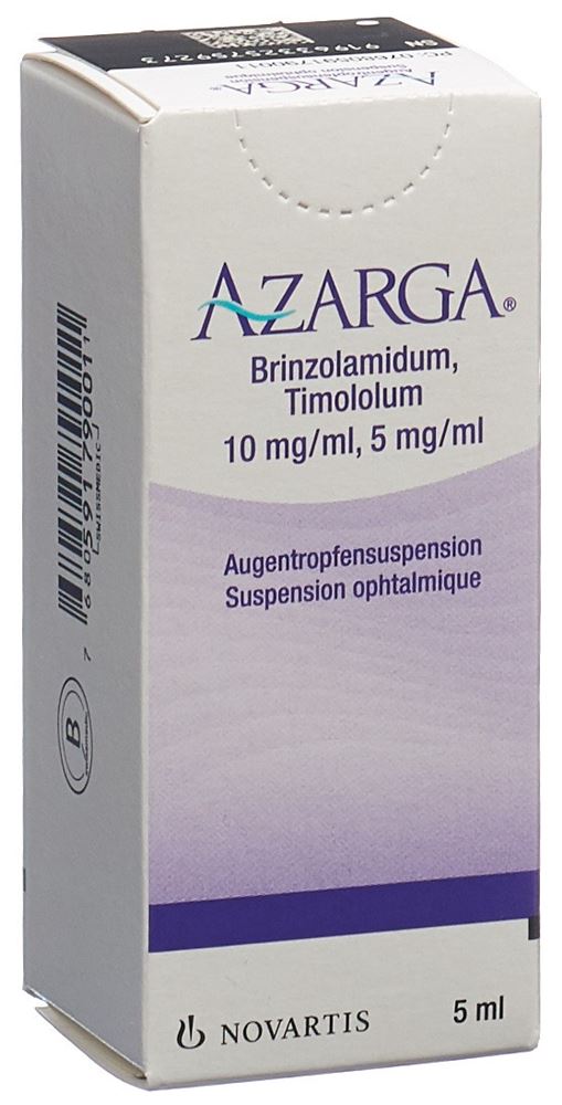 AZARGA Susp Opht Fl 5 ml, Hauptbild