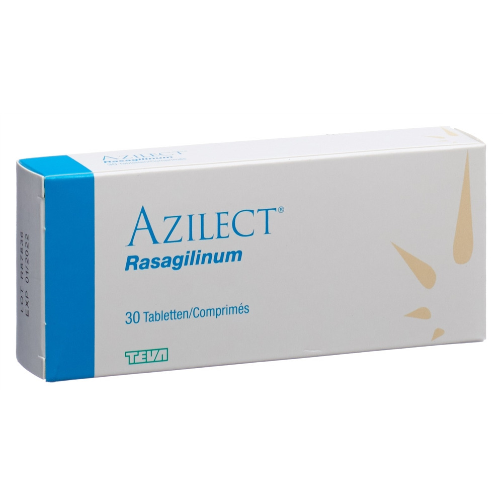 AZILECT cpr 1 mg blist 30 pce, image principale