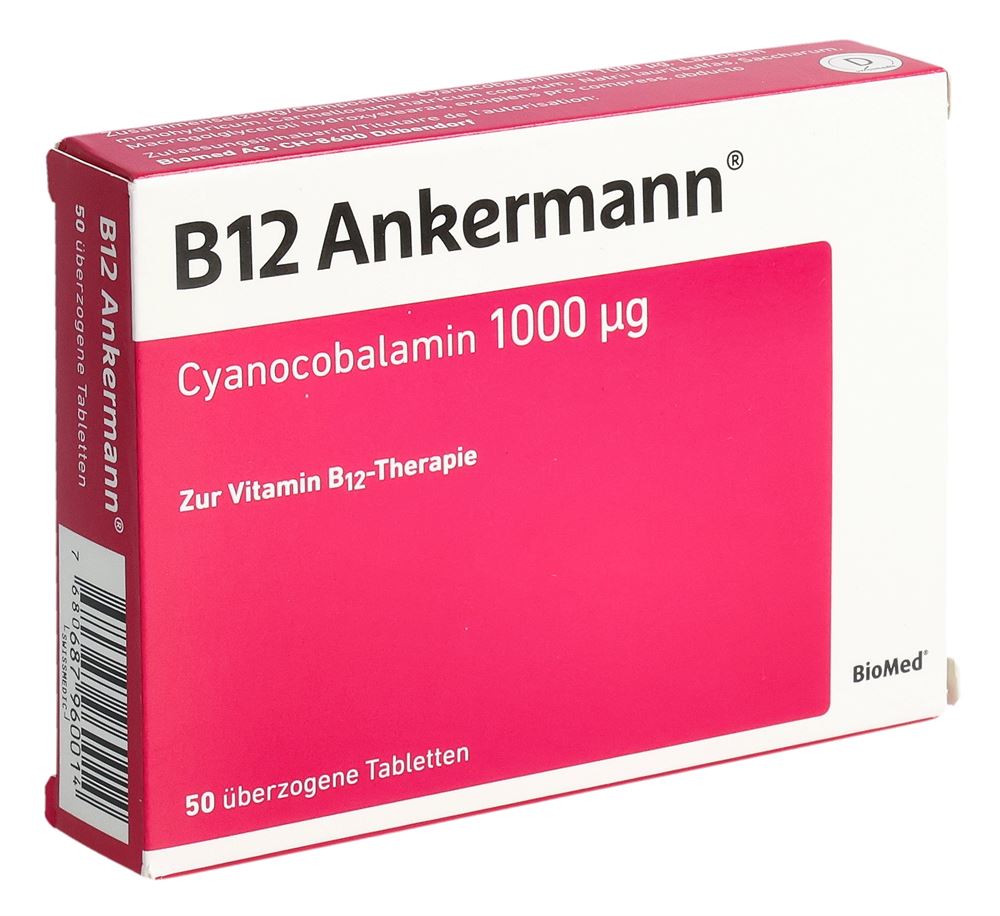 B12 Ankermann Ankermann 1000 mcg, image principale