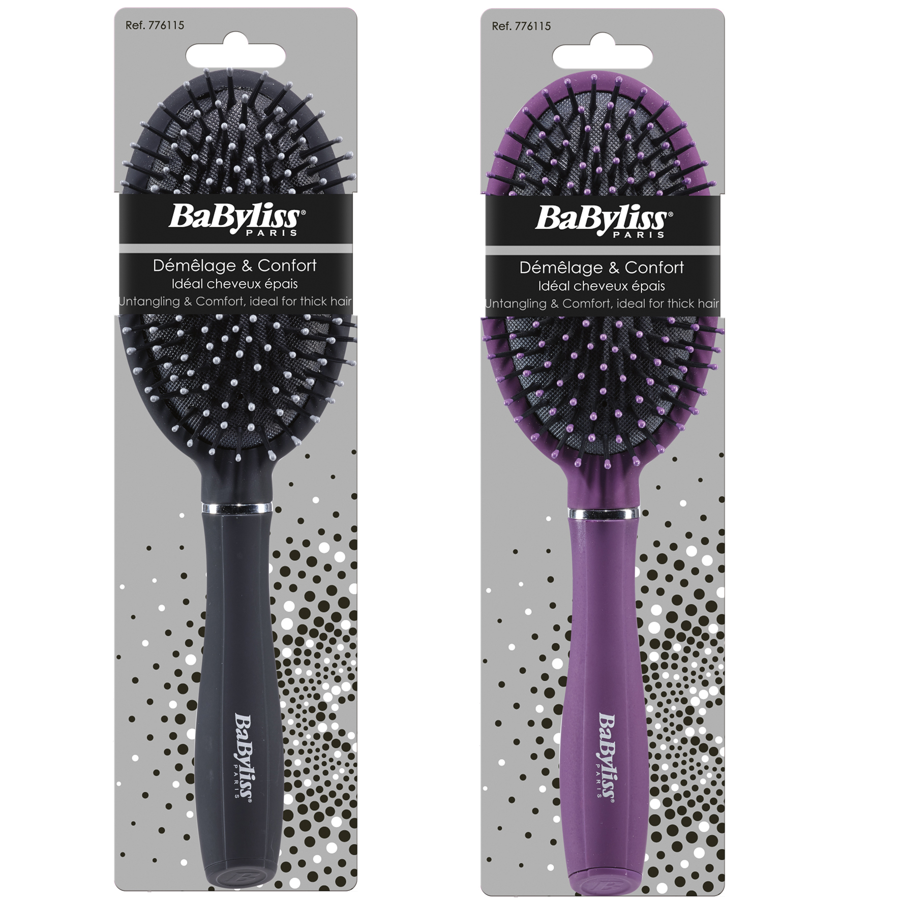 BABYLISS brosse pneumatique ovale