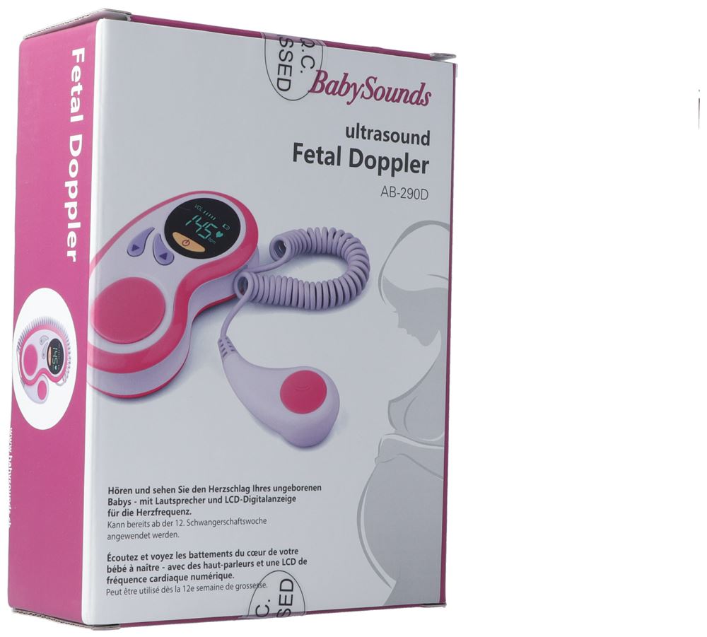 BABYSOUNDS Doppler Foetal avec affichage numérique des battements cardiaques par LED