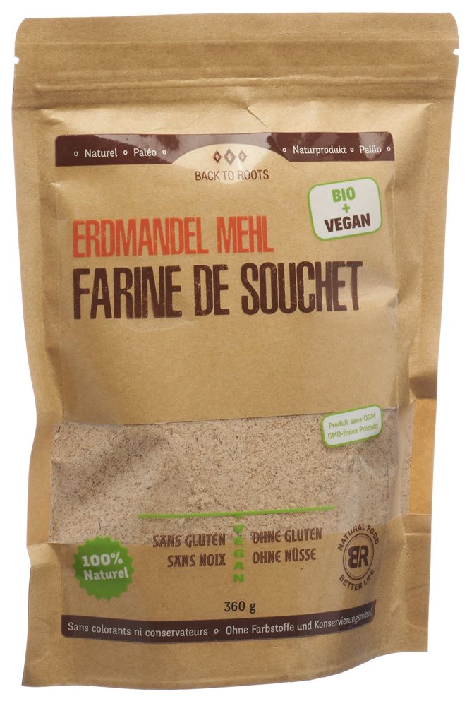 BACK TO ROOTS Farine de souchet