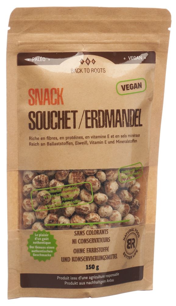 BACK TO ROOTS Snack Erdmandeln