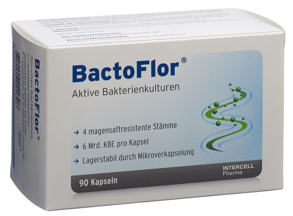 BACTOFLOR caps 90 pce, image principale