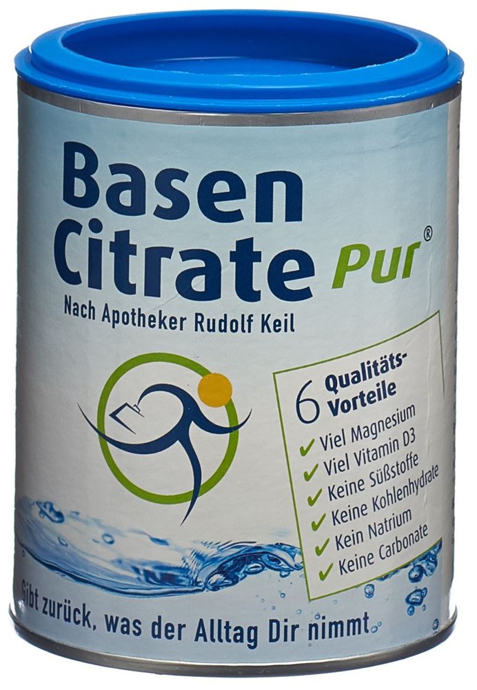 BASEN CITRATE PUR Plv Ds 216 g, Hauptbild