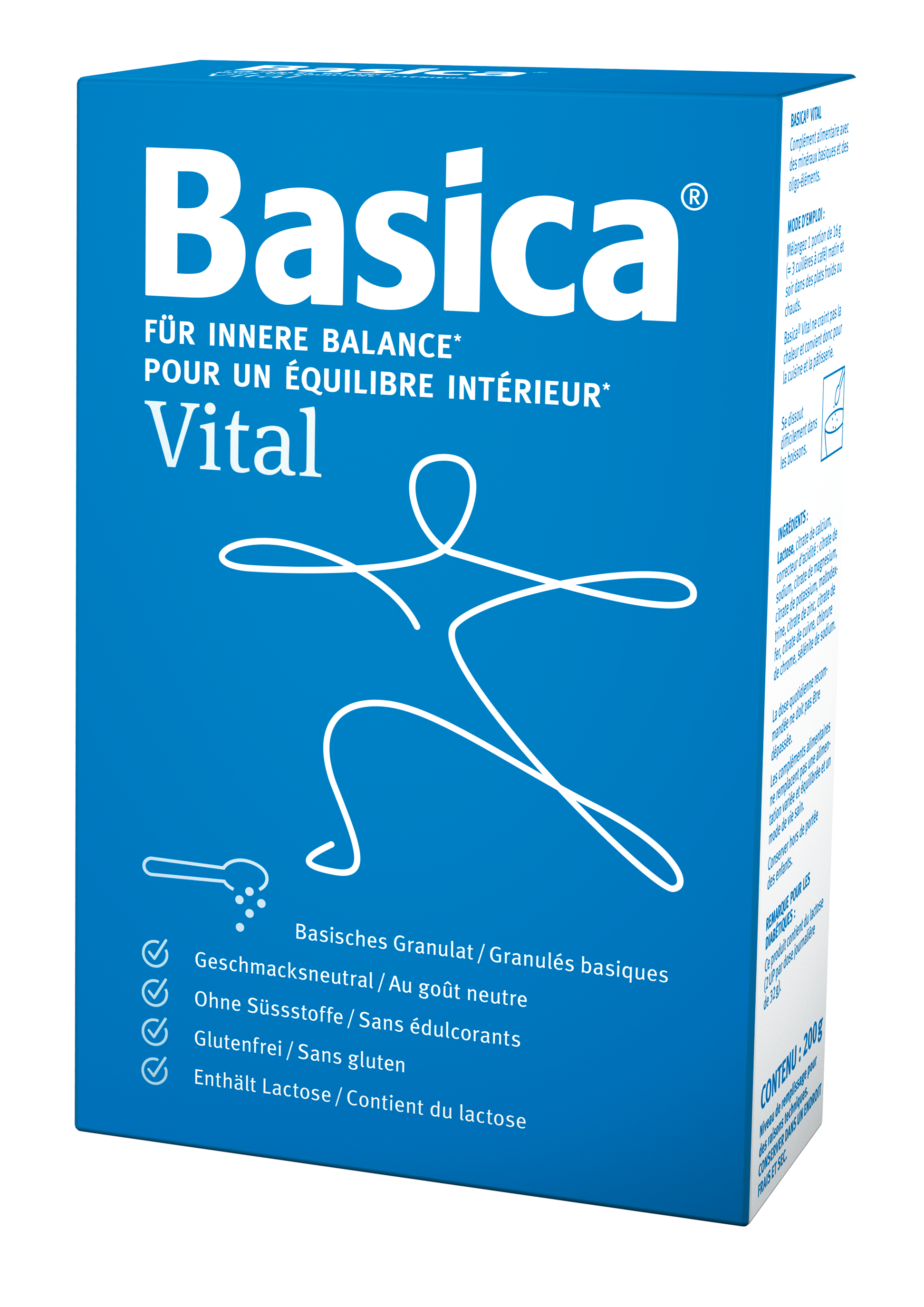 BASICA Vital poudre de sels minéraux, image principale