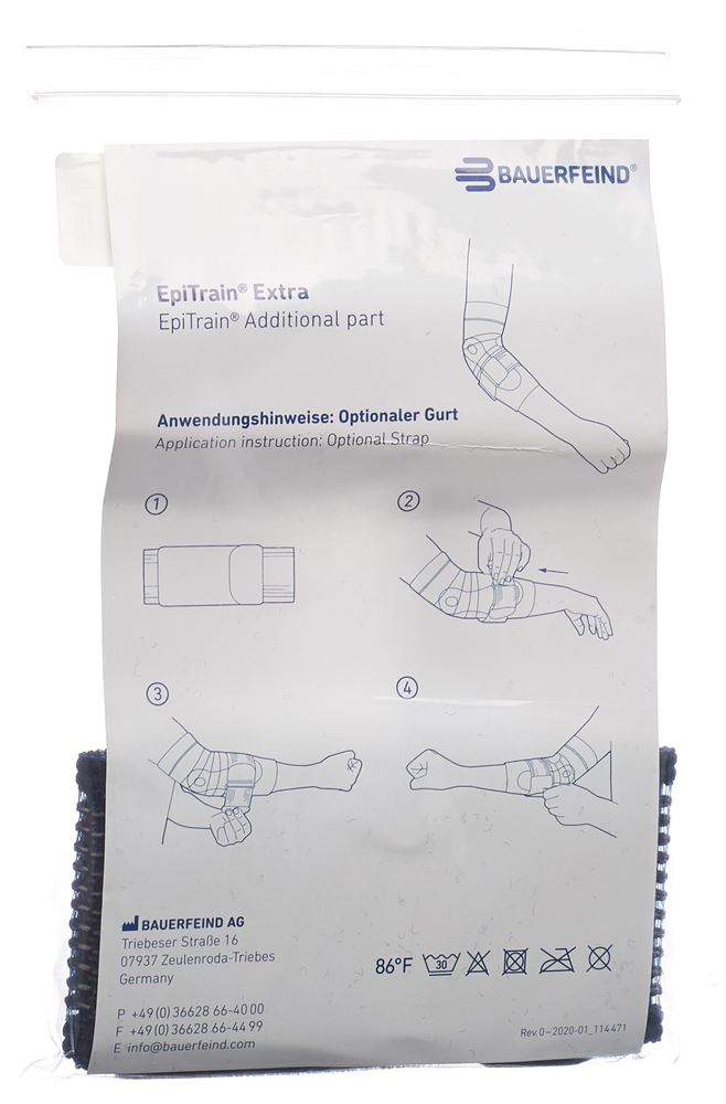 Bauerfeind EpiTrain bande velcro, image principale
