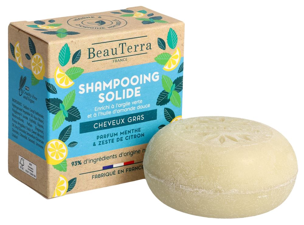 BEAUTERRA Festes Shampoo