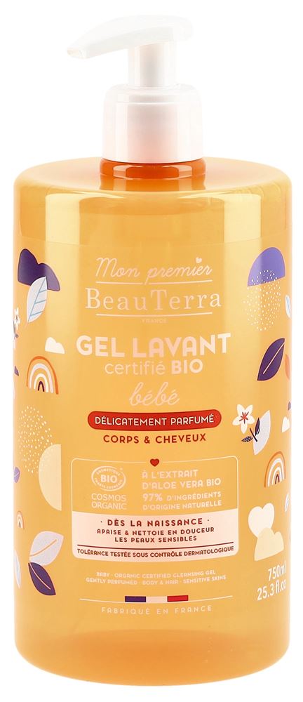 BEAUTERRA gel douche bébé, image principale