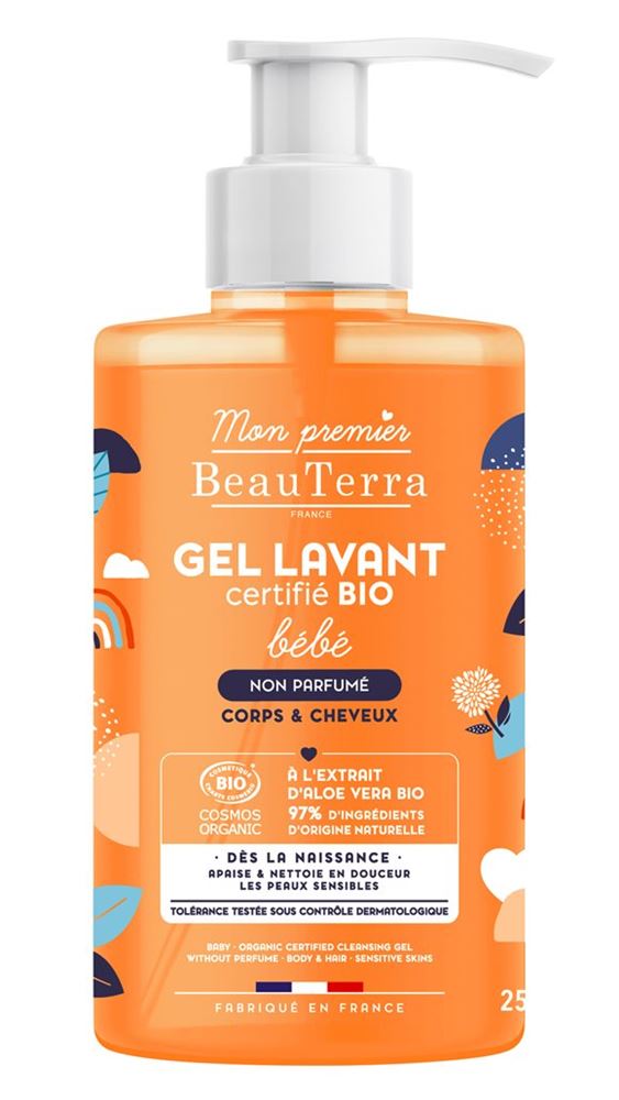 BEAUTERRA gel douche bébé, image principale