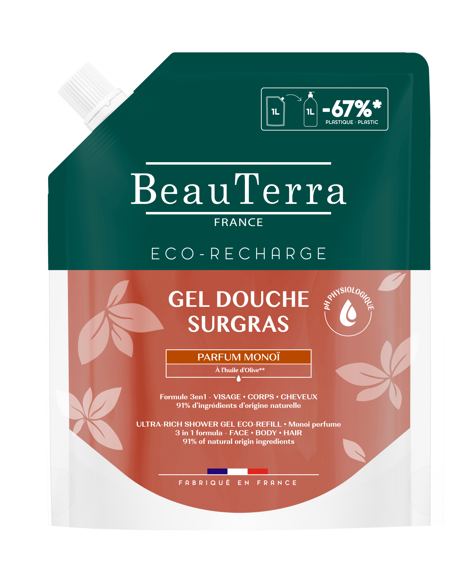 BEAUTERRA gel douche