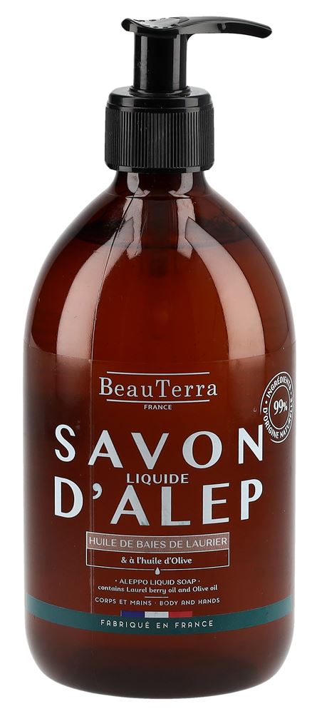BEAUTERRA savon d'Alep liquide