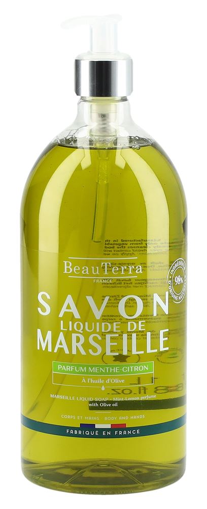 BEAUTERRA savon de Marseille liquide