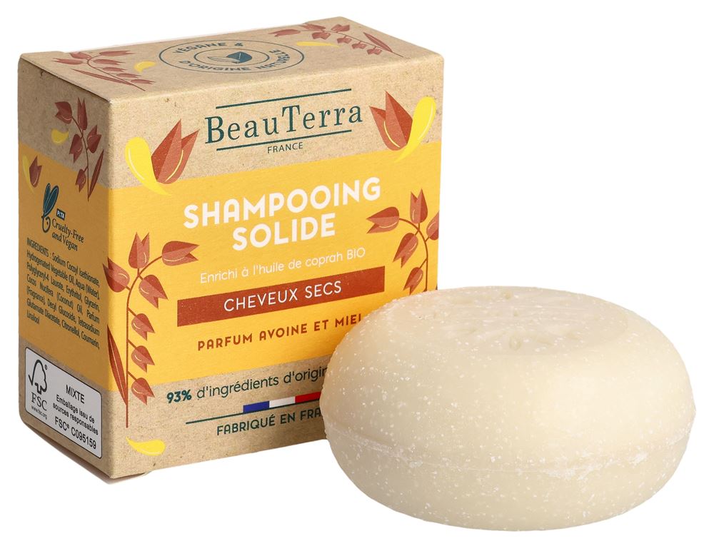 BEAUTERRA shampooing solide, image 3 sur 4