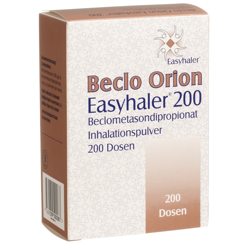 BECLO Orion Easyhaler 200 mcg, Hauptbild