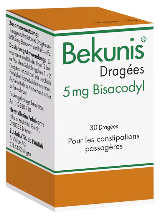 BEKUNIS Dragées 5 mg, Bild 2 von 2