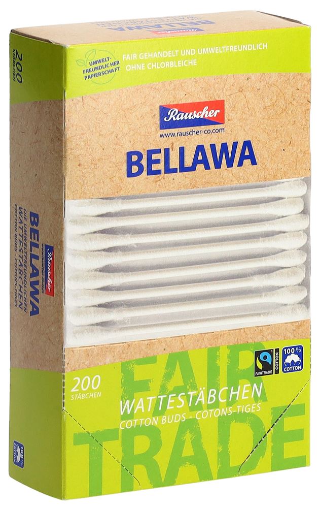 BELLAWA Fairtrade Wattestäbchen, Hauptbild