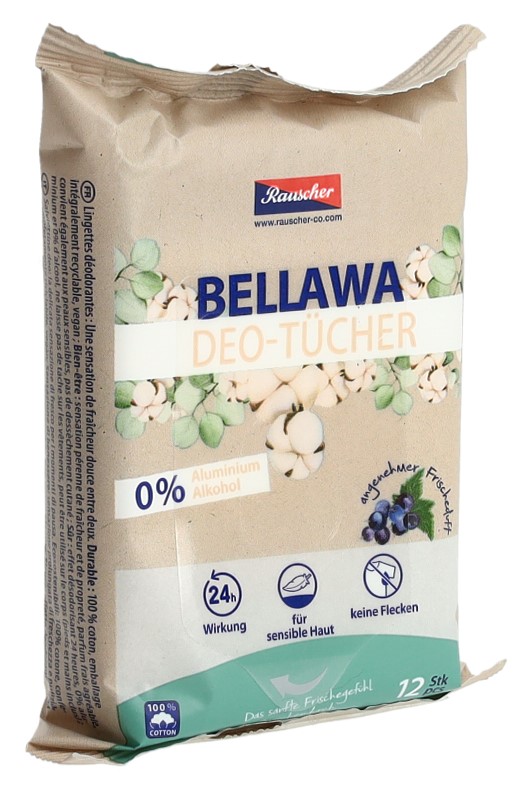 BELLAWA lingettes déodorantes
