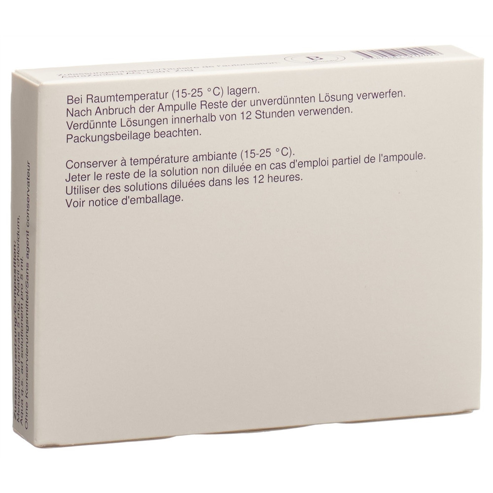 BELOC sol inj 5 mg/5ml i.v. amp 5 ml, image 2 sur 2