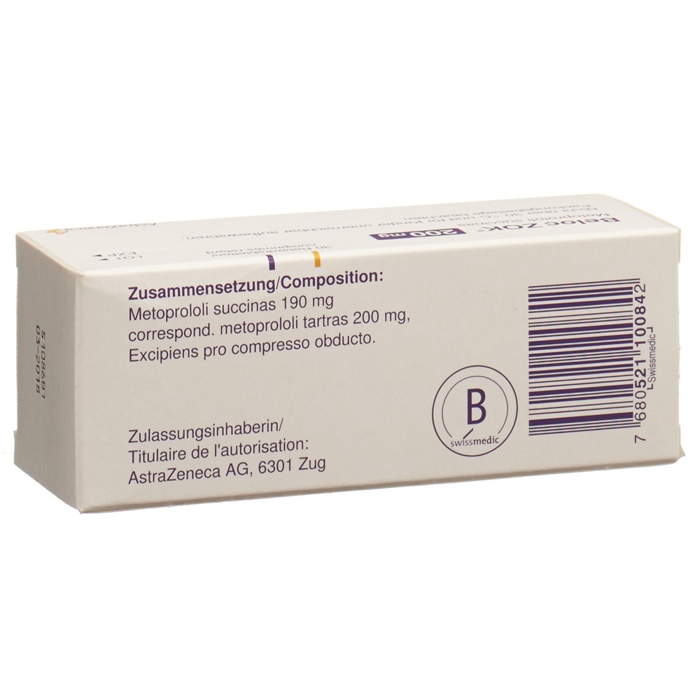 BELOC cpr ret 200 mg blist 30 pce, image 2 sur 2