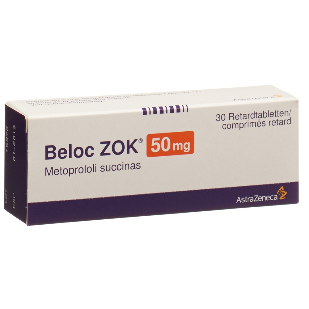 BELOC cpr ret 50 mg blist 30 pce, image principale