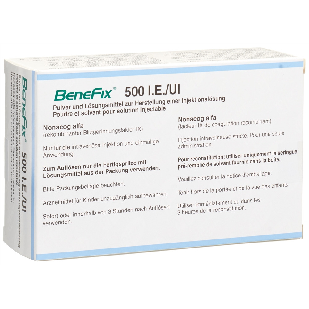 BENEFIX subst sèche 500 IE avec solvant flac 5 ml, image principale