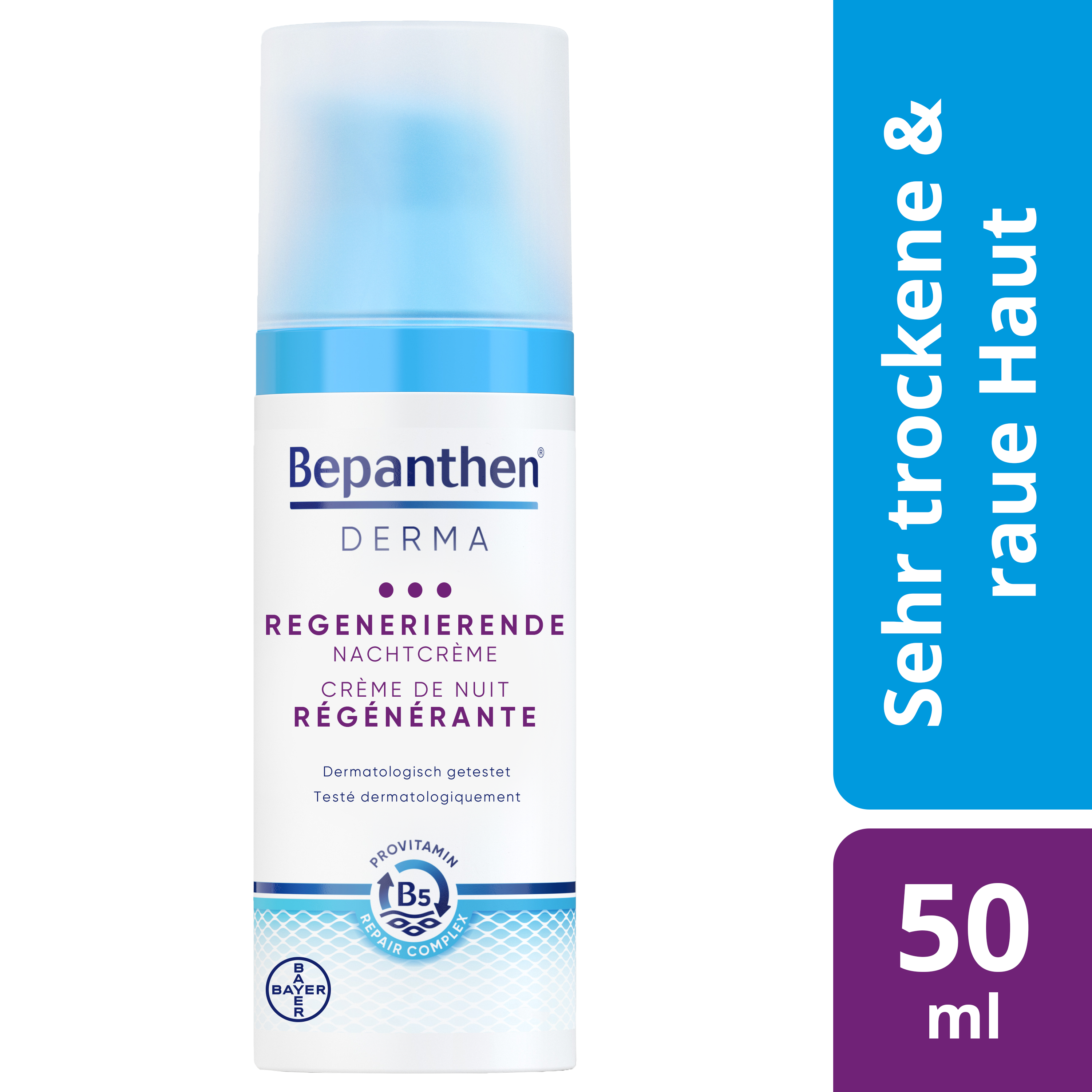 BEPANTHEN DERMA crème de nuit, image 2 sur 6