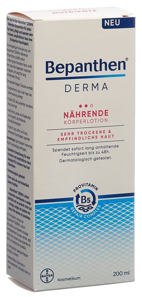 BEPANTHEN DERMA lotion corporelle