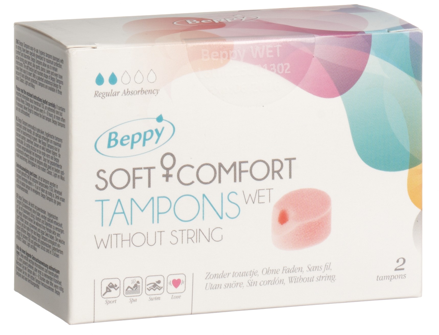 Soft comfort tampons