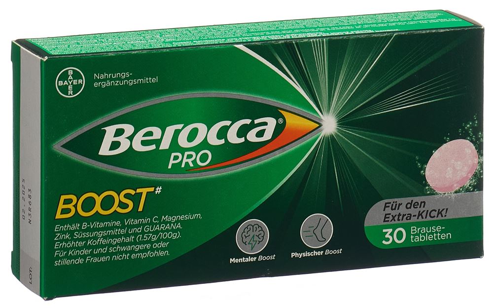 BEROCCA PRO Boost Brausetabletten, für den Sofort-Kick