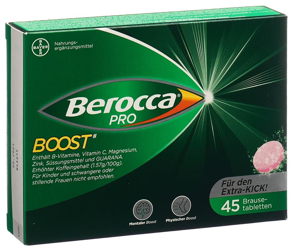 BEROCCA PRO Boost Brausetabletten, für den Sofort-Kick, Hauptbild
