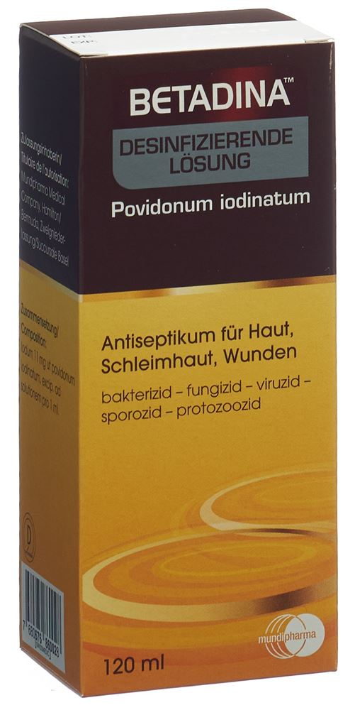 BETADINA desinfizierende Lösung, Hauptbild BETADINA desinfizierende Lösung, Hauptbild