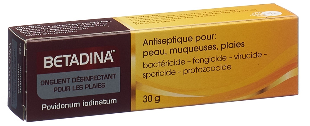 BETADINA desinfizierende Wundsalbe 10 mg/g, Bild 2 von 2