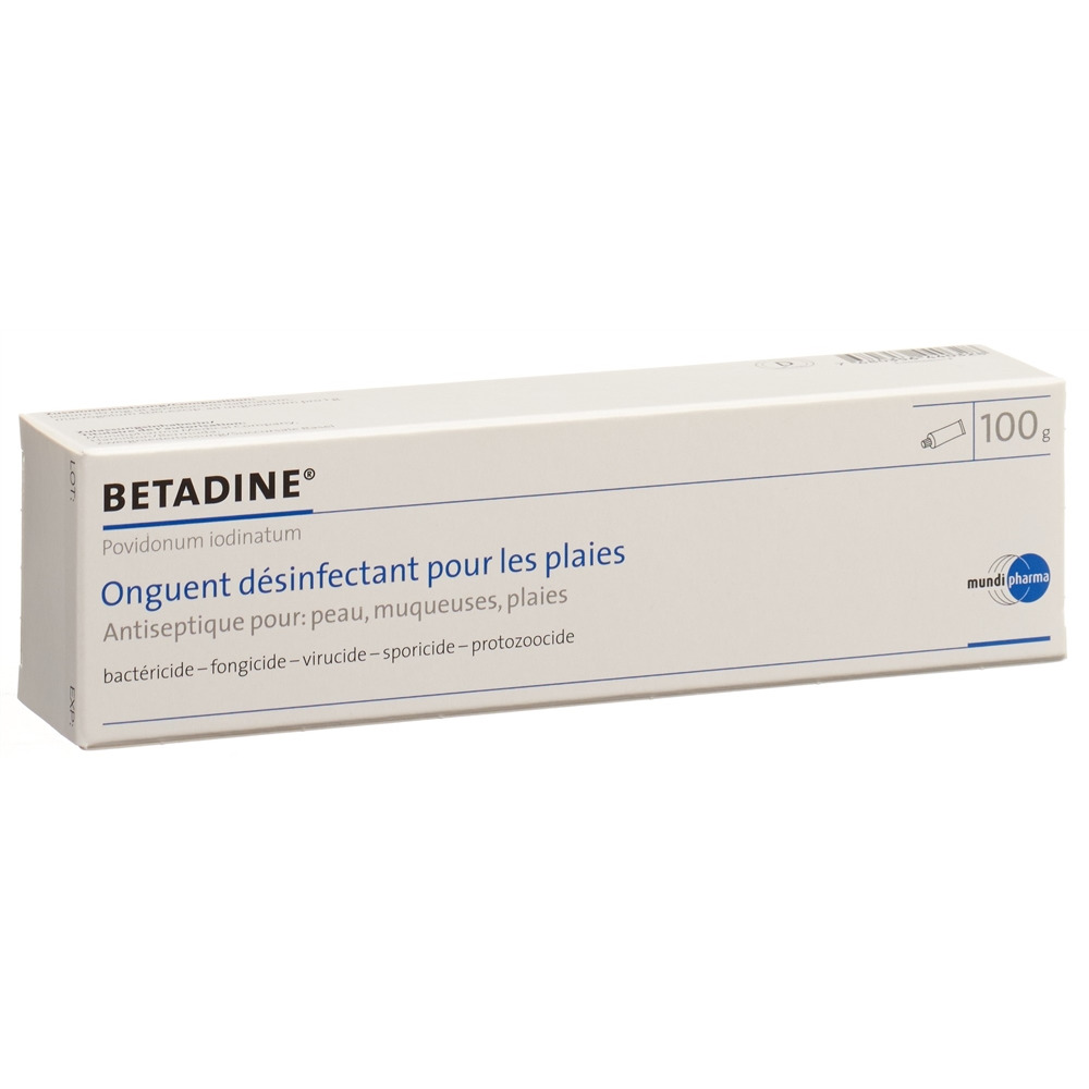 Betadine onguent désinfectant, image 2 sur 2