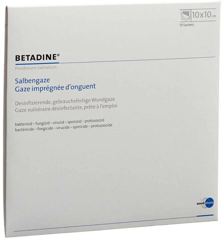 Betadine Salbengaze, Hauptbild Betadine Salbengaze, Hauptbild