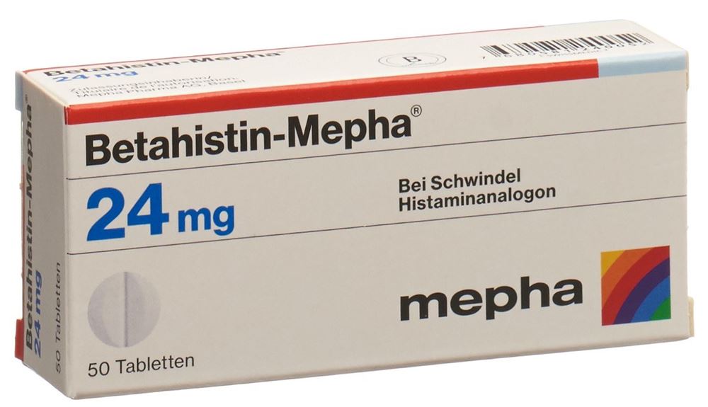 BETAHISTINE Mepha 24 mg, image principale