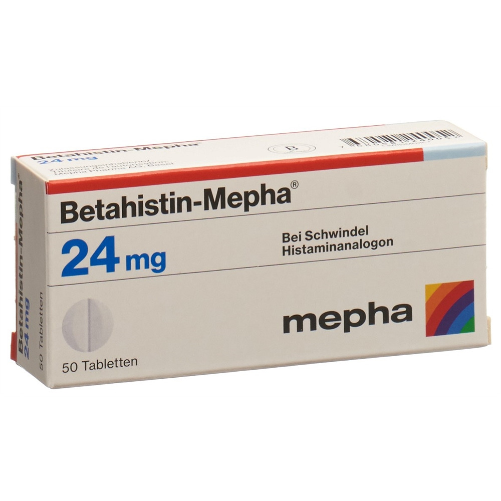 BETAHISTINE Mepha 24 mg, Hauptbild