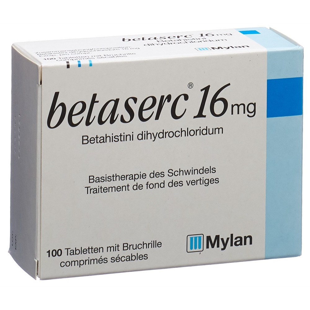 Betaserc Tabl 16 mg Blist 100 Stk, Hauptbild