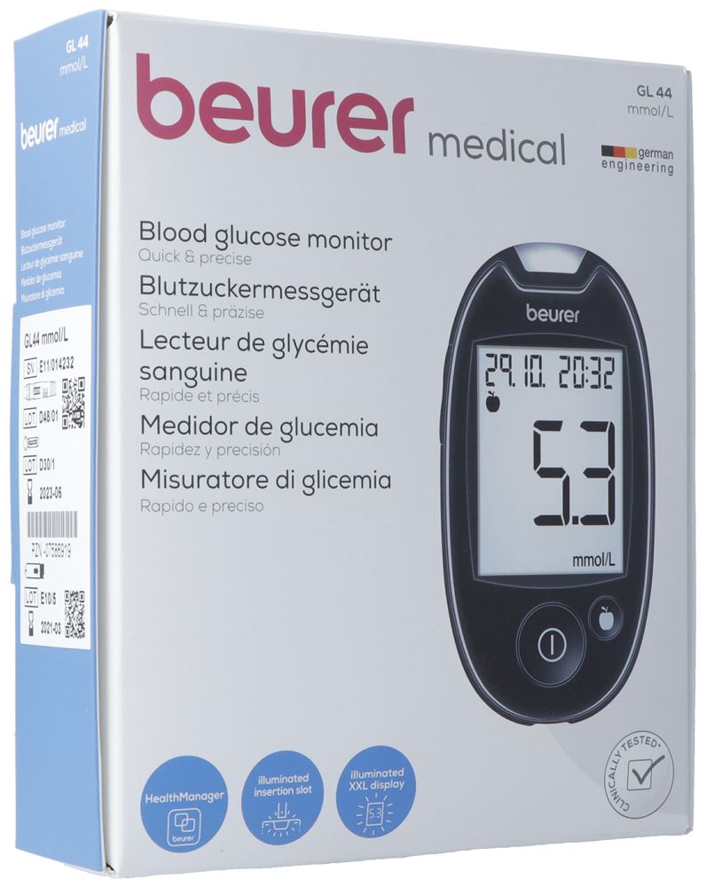 Beurer appareil glycémie, image principale