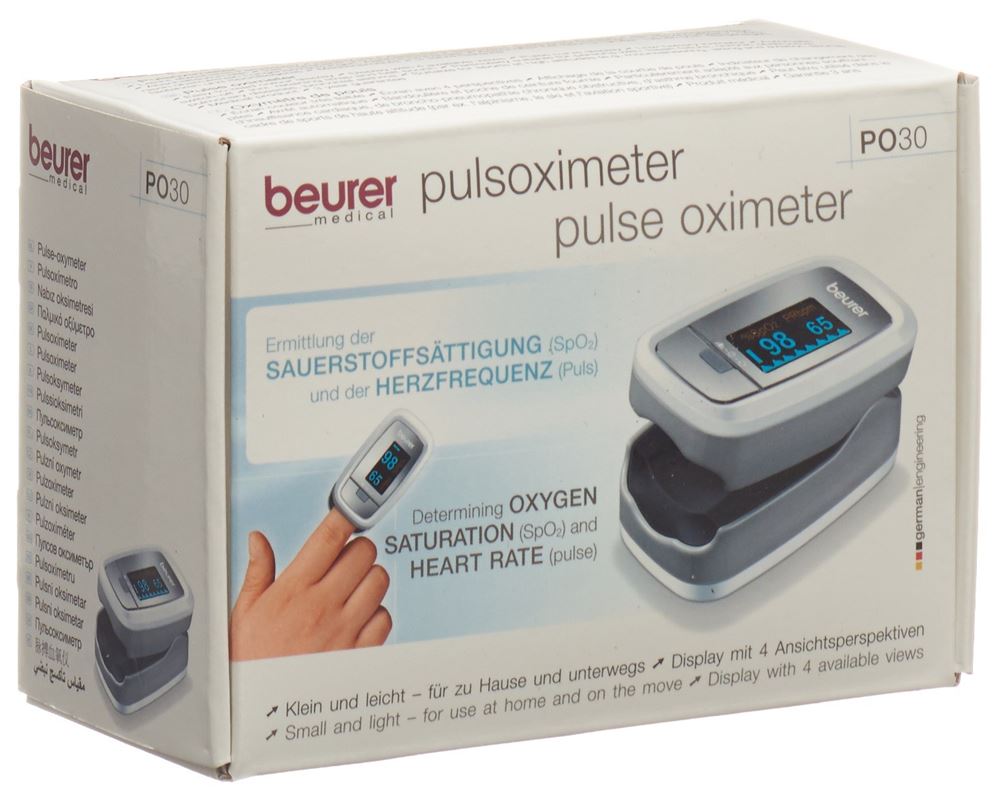 Beurer pulsoximètre pour le doigt, image principale