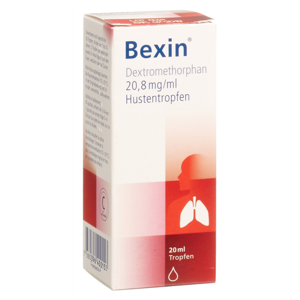 BEXINE gouttes 20.8 mg/ml fl 20 ml, image principale