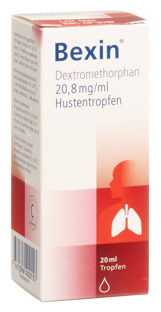 BEXINE gouttes 20.8 mg/ml fl 20 ml, image principale