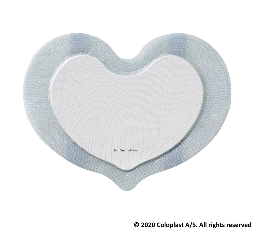 BIATAIN Silicone Sacral Schaumverband