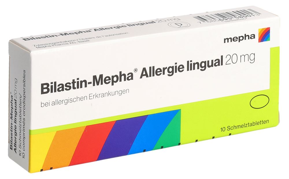 BILASTINE Allergie lingual 20 mg