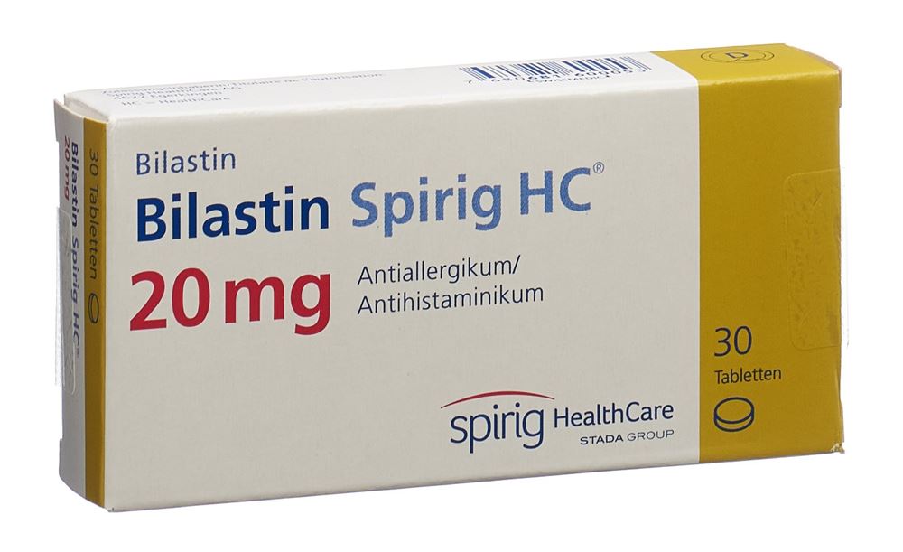 BILASTINE Spirig HC 20 mg, Hauptbild