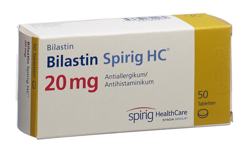 BILASTINE Spirig HC 20 mg, Hauptbild